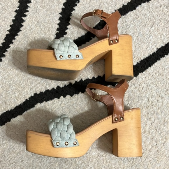 Platform Sandals Beige/Off-White Dani - Picture 4 of 5